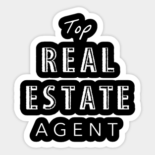 Top Real Estate Agent Sticker